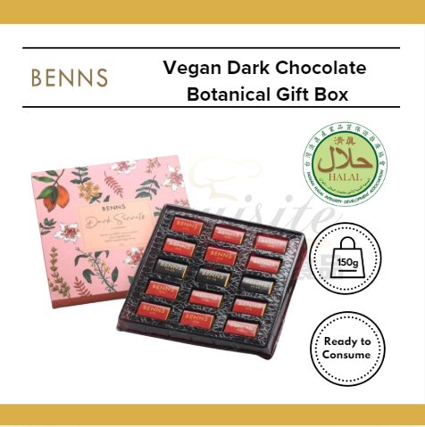 Benns Vegan Dark Chocolate Botanical Gift Box