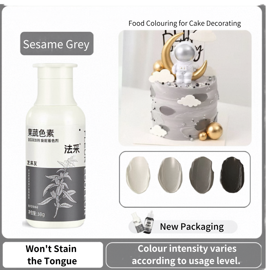 Natural Food Colouring Fleur Couleur | Sesame Black 38g