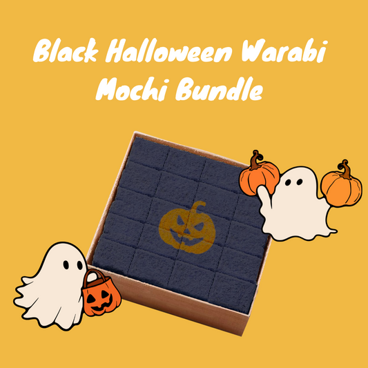 Black Halloween Warabi Mochi Bundle