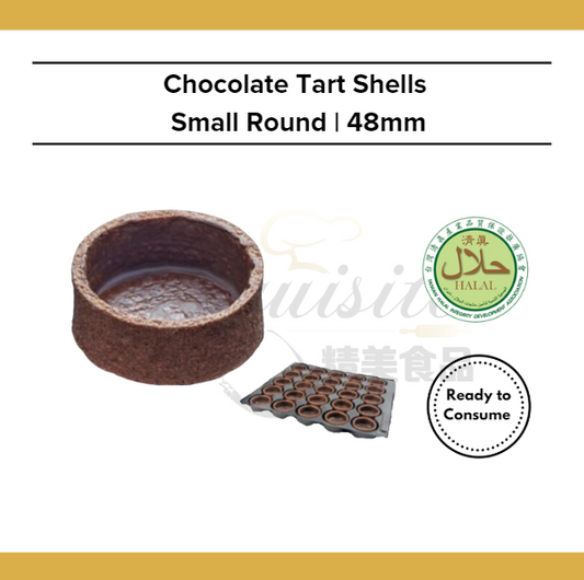 La Rose Noire LRN Chocolate Tart Shells Small Round 48mm