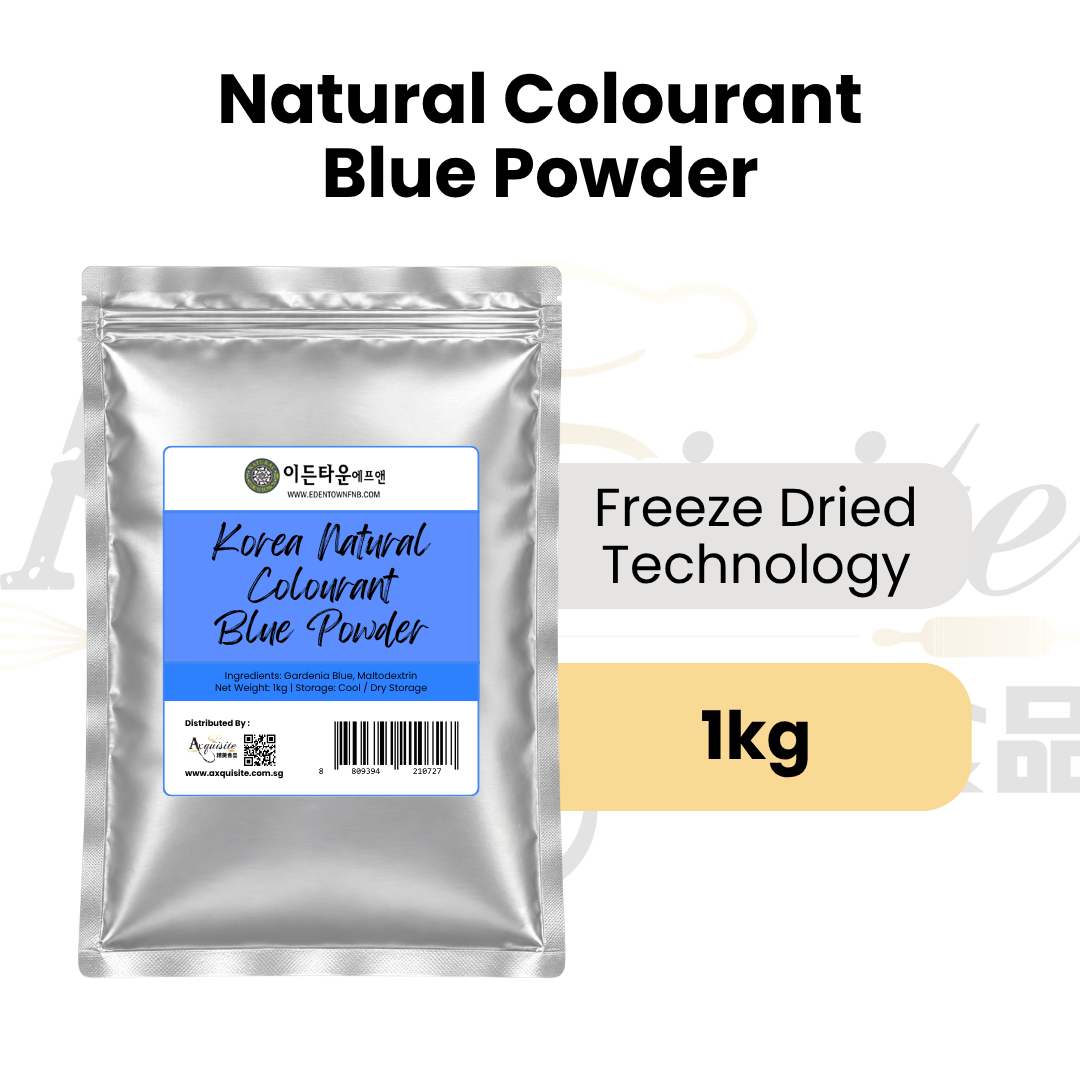 Edentown Korea Natural Colourant Powder 1kg in blue