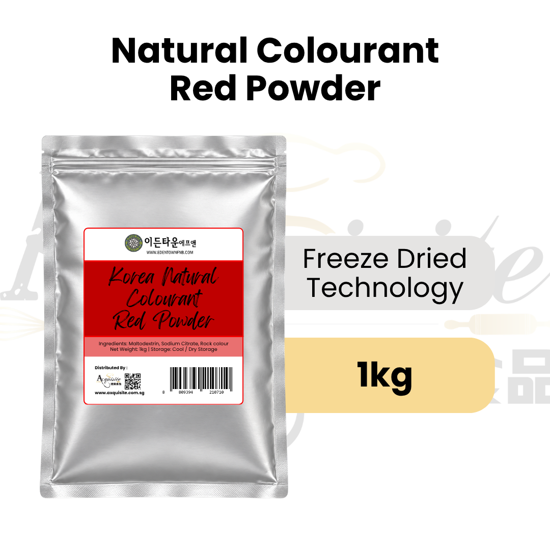 Edentown Korea Natural Colourant Powder 1kg in red