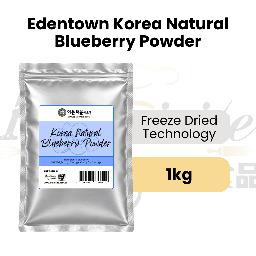 Korean vegan-friendly Blueberry Powder in 1kg packaging, freeze-dried technology