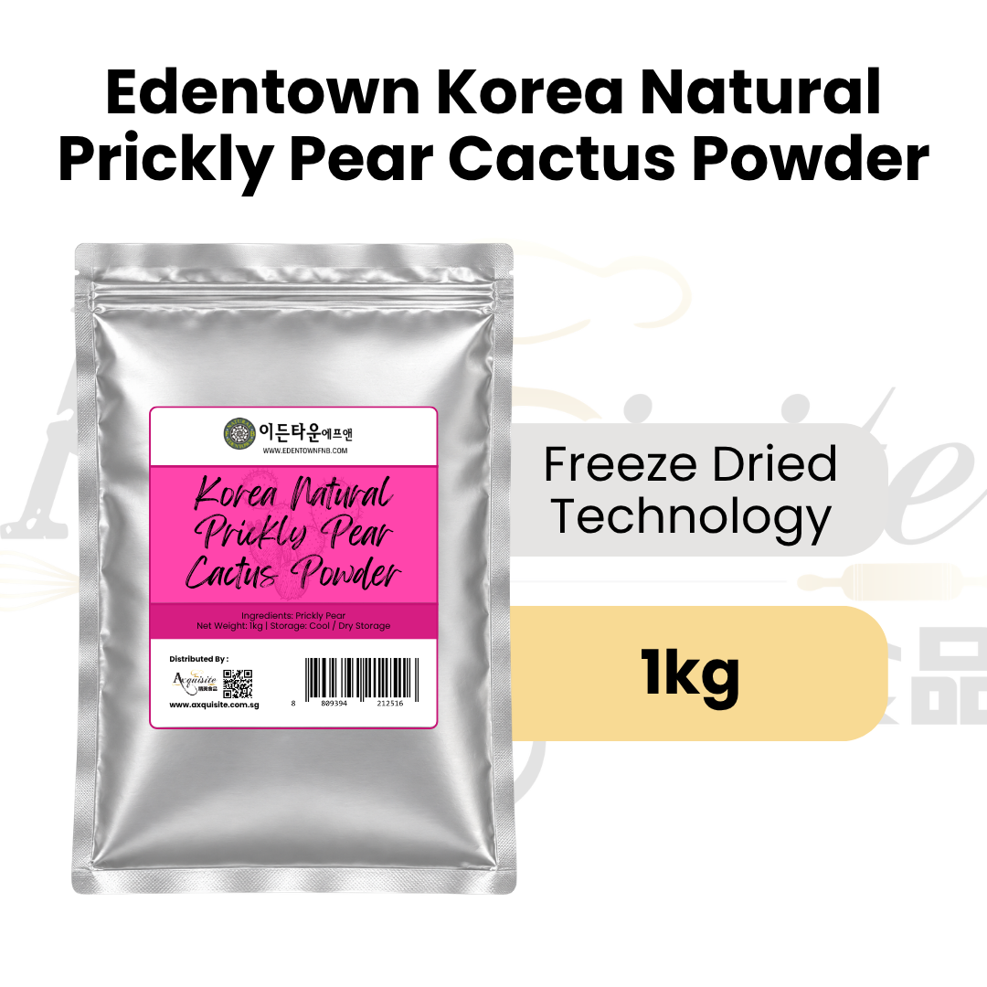 Korean vegan-friendly Prickly Pear Cactus Powder in 1kg packaging, freeze-dried technology