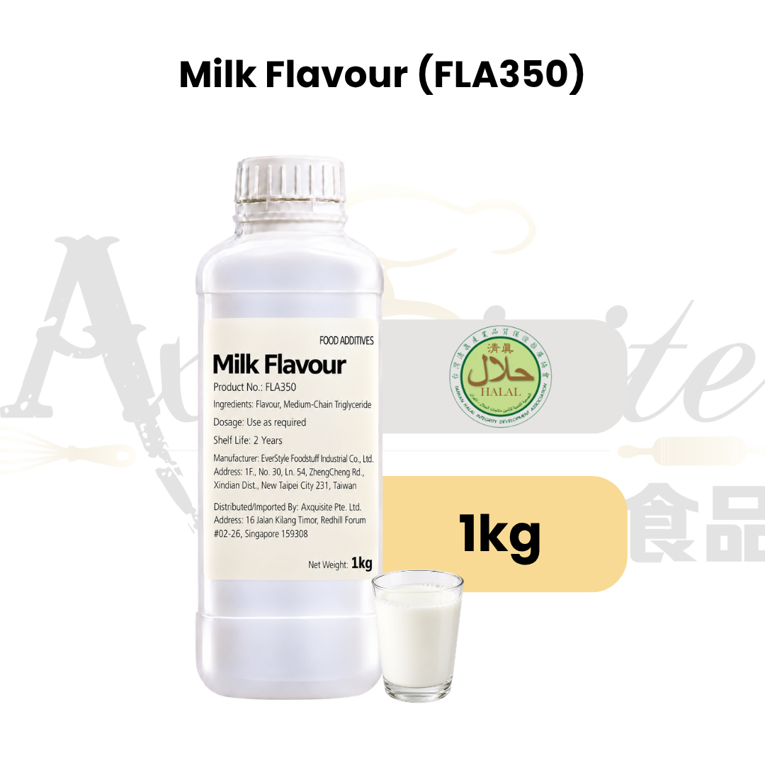 Everstyle Milk Essence Flavouring 1kg for baking, cakes, pastries, desserts and beverages