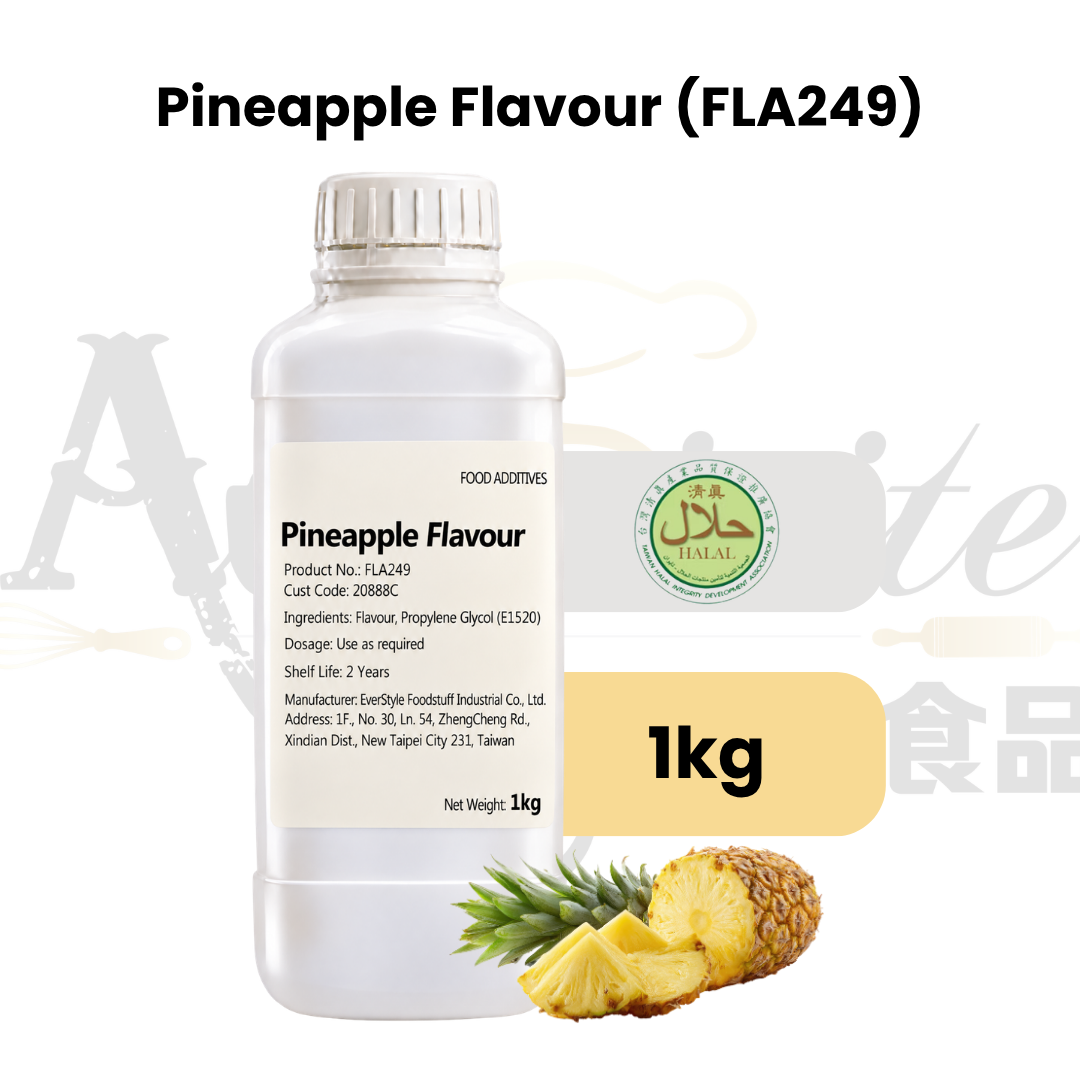 Everstyle Pineapple Flavouring for baking, cakes, pastries, desserts and beverages