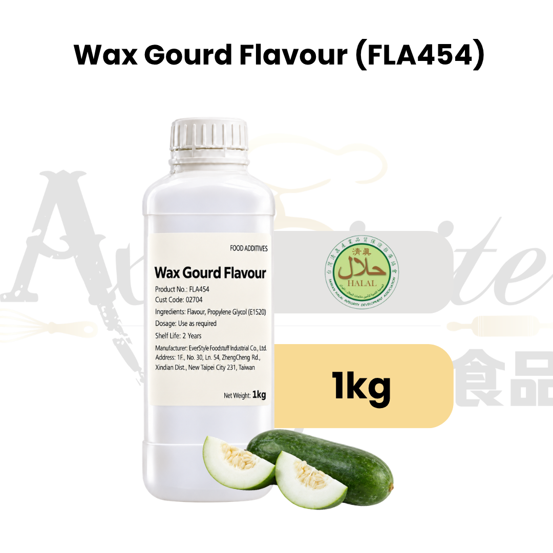 Everstyle Wax Gourd Essence Flavouring 1kg for baking, cakes, pastries, desserts and beverages