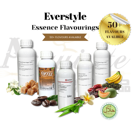 Everstyle Essence Flavourings 1kg in assorted flavours for baking, cakes, pastries, desserts and beverages