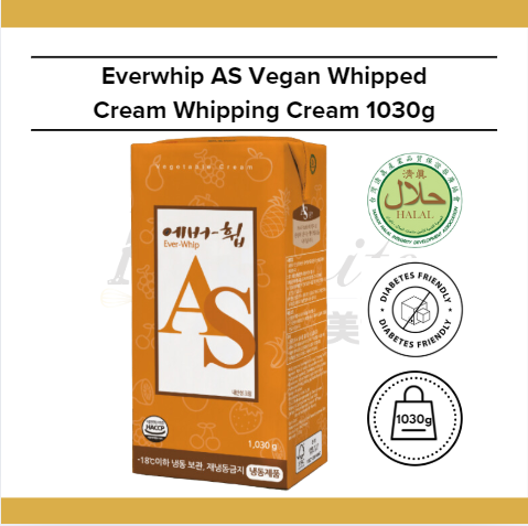 Everwhip AS Vegan Whipping Cream 1030g