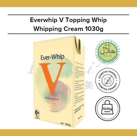 Everwhip V Topping Whipping Cream 1030g