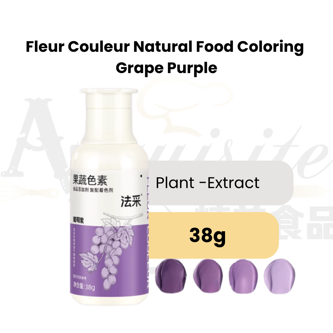 Fleur Couleur Colouring Liquid Natural | Grape Purple 38g