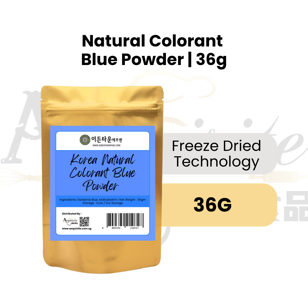 Edentown Korea Natural Colorant Blue Powder 36g/100g/1kg