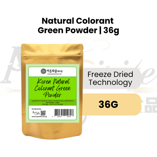 Edentown Korea Natural Colorant Green Powder 36g/100g/1kg