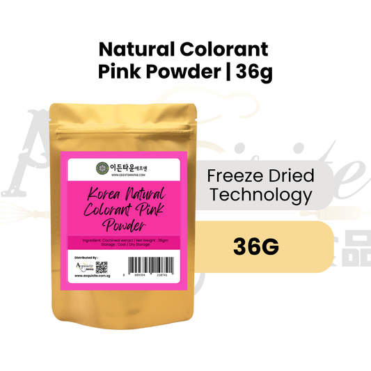 Edentown Korea Natural Colorant Pink Powder 36g/100g/1kg