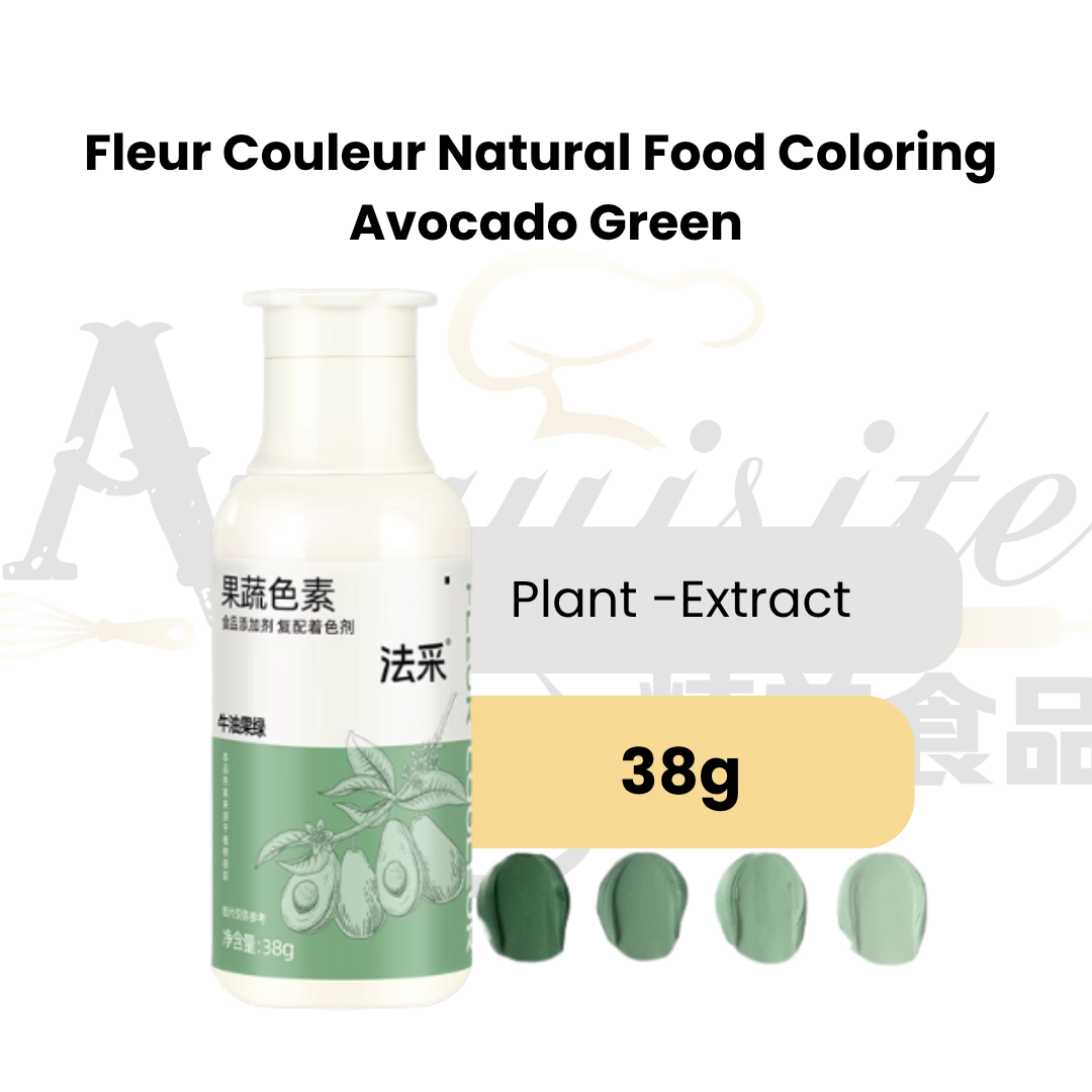 Fleur Couleur Natural Food Colouring 38g Vibrant Concentrated Edible Colourant For Baking, Cake Decorating & Icing