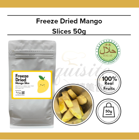 Freeze Dried Mango Slices 50g | Healthy Snack | Valentines Gift