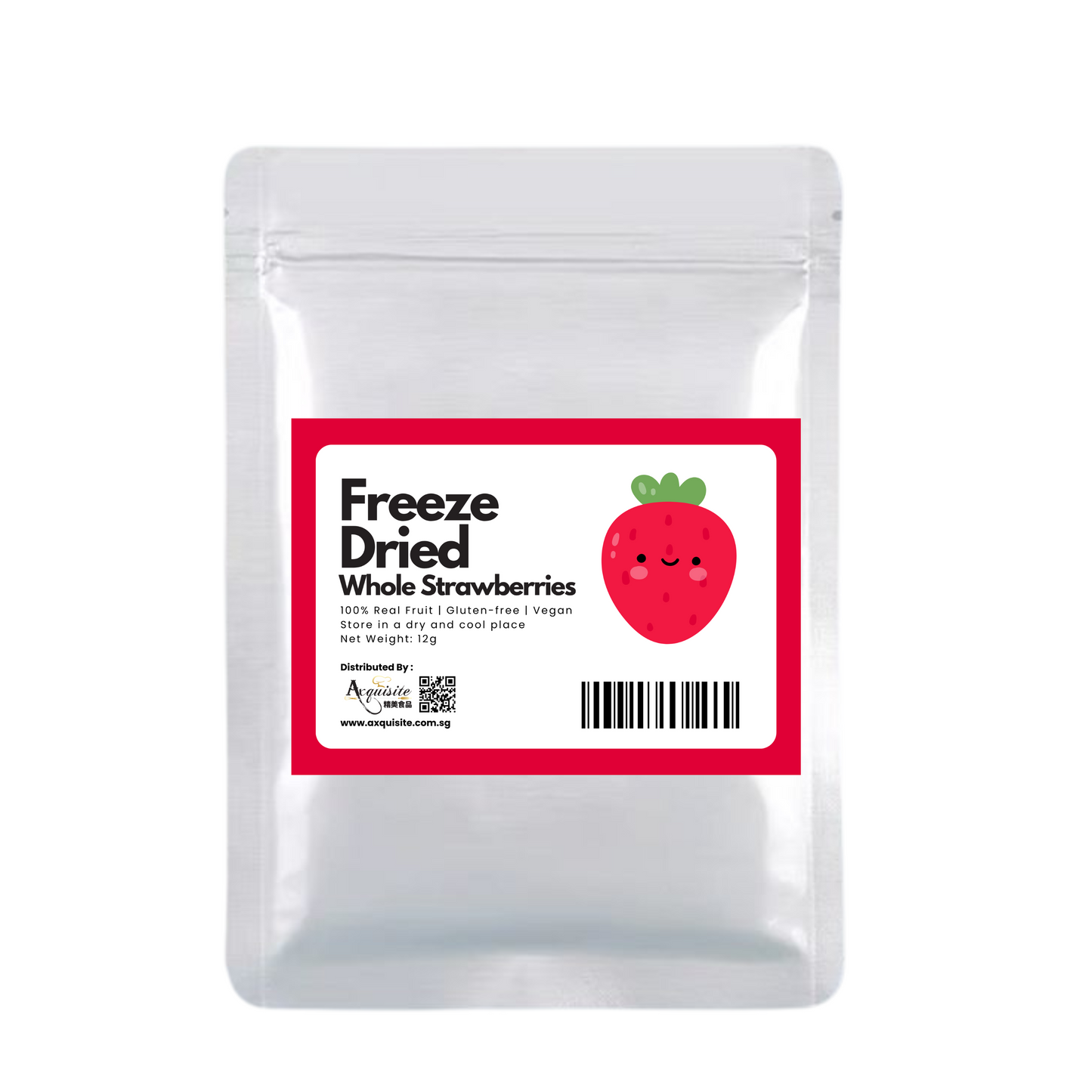 Freeze Dried Strawberries Snack