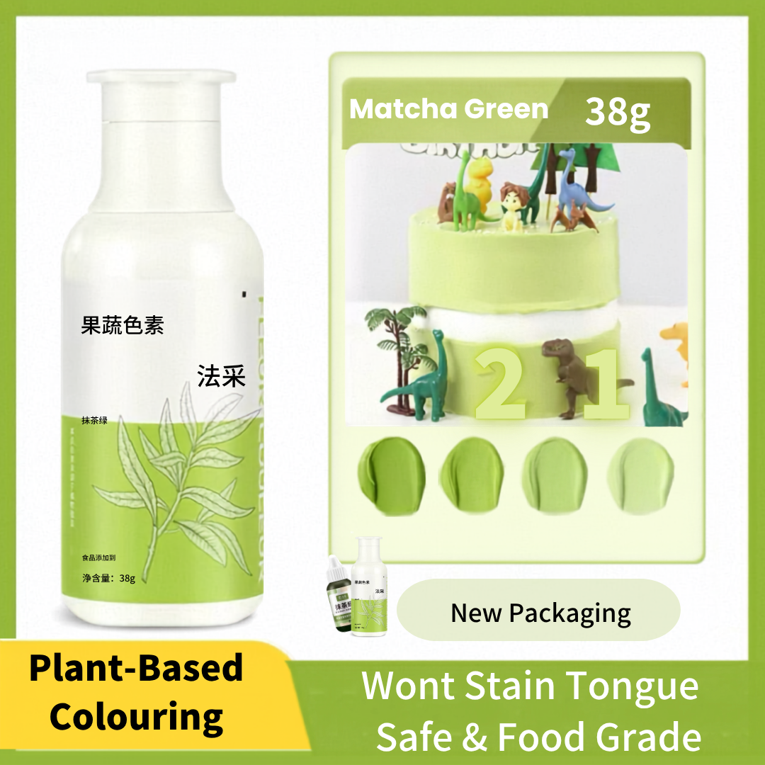 Fleur Couleur Colouring Liquid Natural | Matcha Green 38g