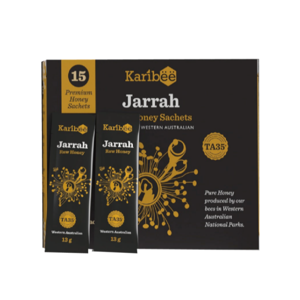 Jarrah Pure Honey TA+35 Sachet (15 x 13g)