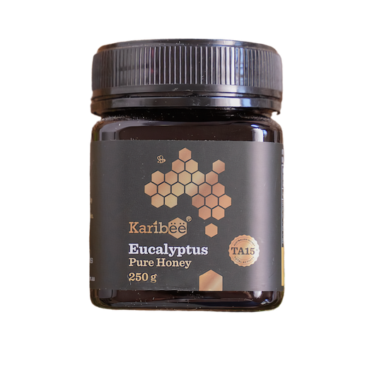 Karibee Eucalyptus Pure Honey TA15+ 250g