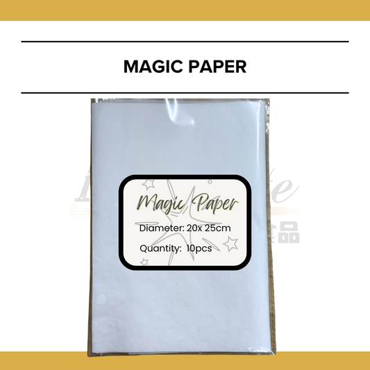 [Pre-Order] Magic Paper| Burning Paper| Assless Paper | Food Decorating | Chef's Best Assistant | Axquisite