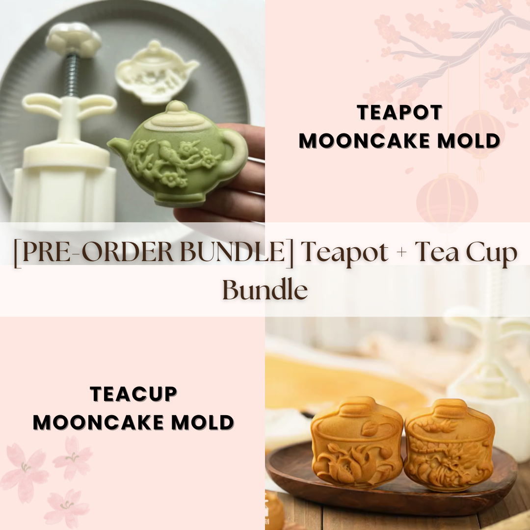 [PRE-ORDER BUNDLE] Teapot (65g)+ Tea Cup Bundle (75g)