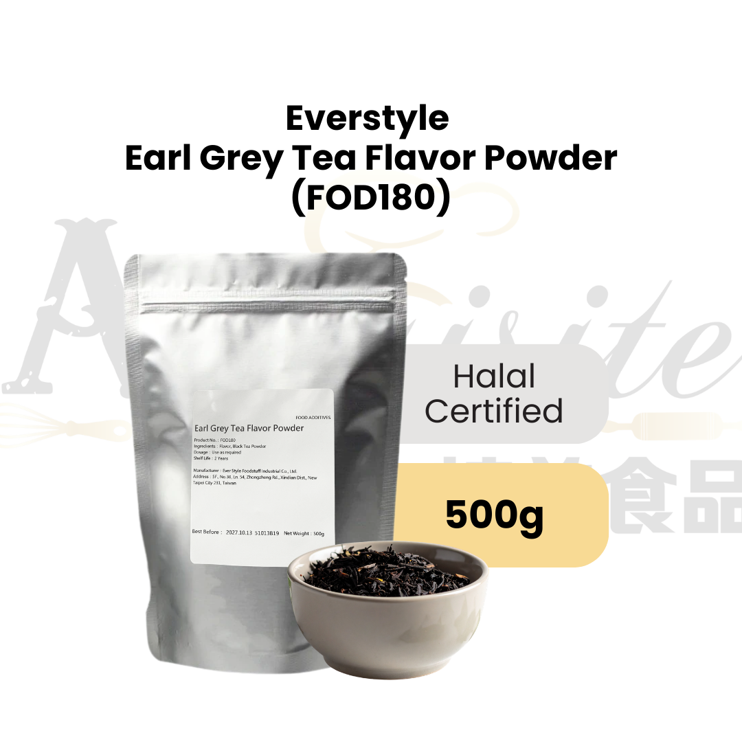 Everstyle Earl Grey Tea Flavor Powder 500g (FOD180)