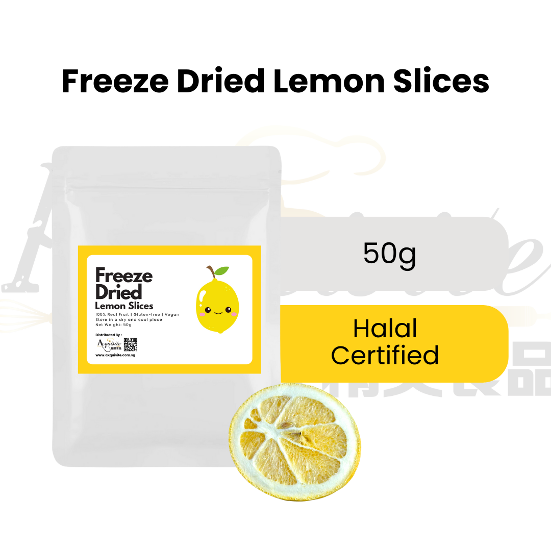 Freeze Dried Lemon Slices 50g | Healthy Snack
