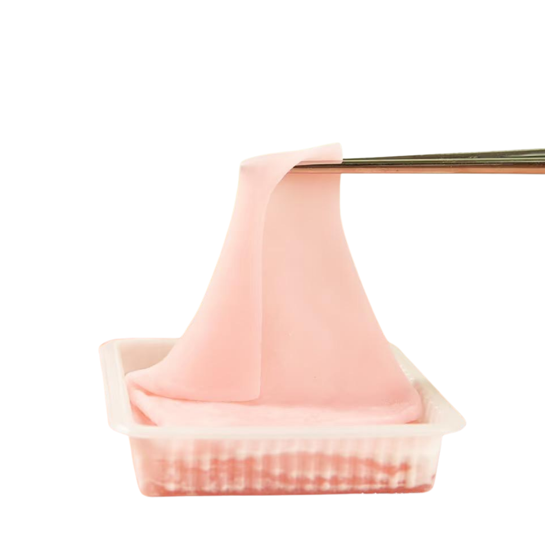 Strawberry Snowskin Mochi Wrapper Sheet | Ready-to-Eat Daifuku Skins | DIY Desserts