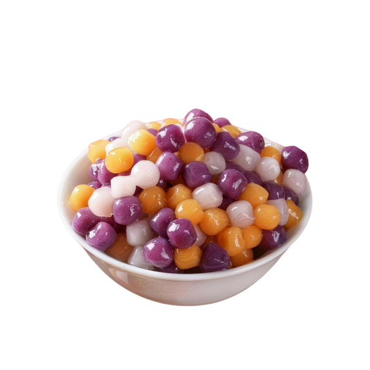 Tri-Colour Mixed Mini Taro Balls 1kg