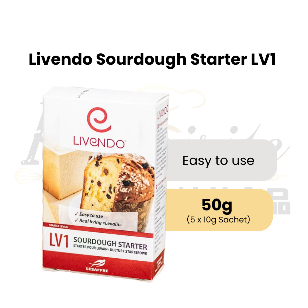 Livendo Sourdough Starter LV1 50g (5 x 10g Sachet)