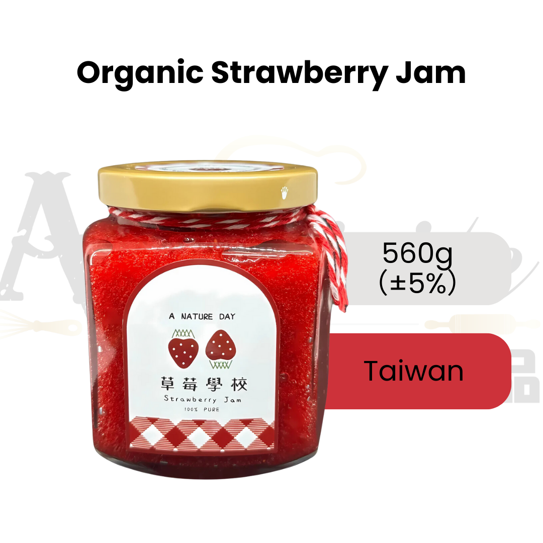 Organic Strawberry Jam | Taiwan Strawberry School | Healthy Living | Premium Quality | Halal Questionnaire