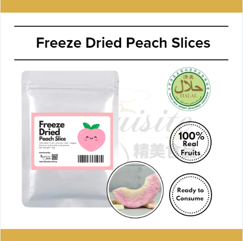 Freeze Dried Peach Slices | Healthy Snack | CNY Gift Set