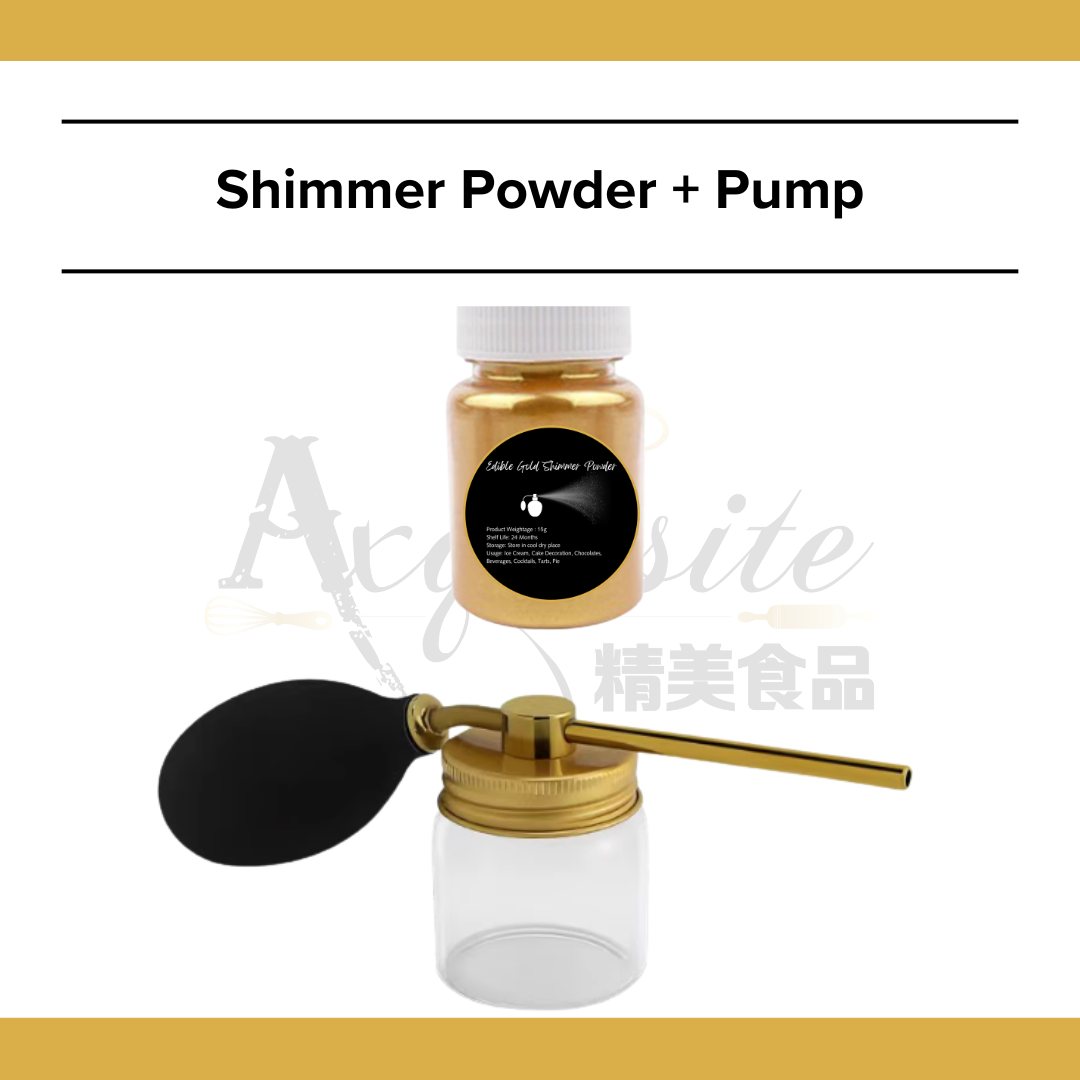 [BUNDLE] Shimmer Powder & Pump