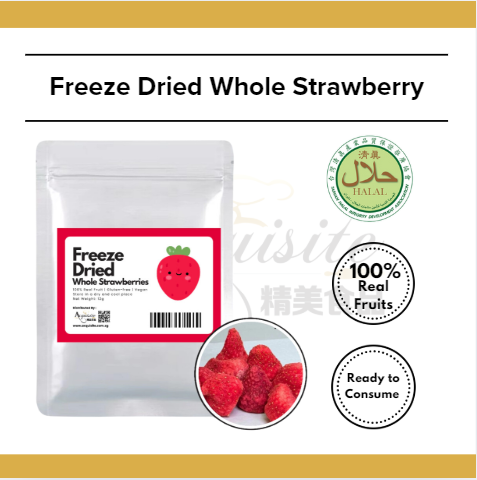 Freeze Dried Strawberries | Healthy Snack | Valentines Gift