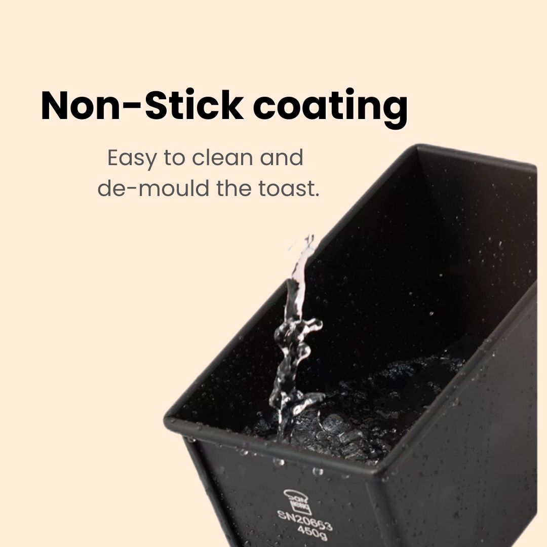 SN2066 Non-Stick Coating Aluminized Low Sugar Healthy Toast Box 450g