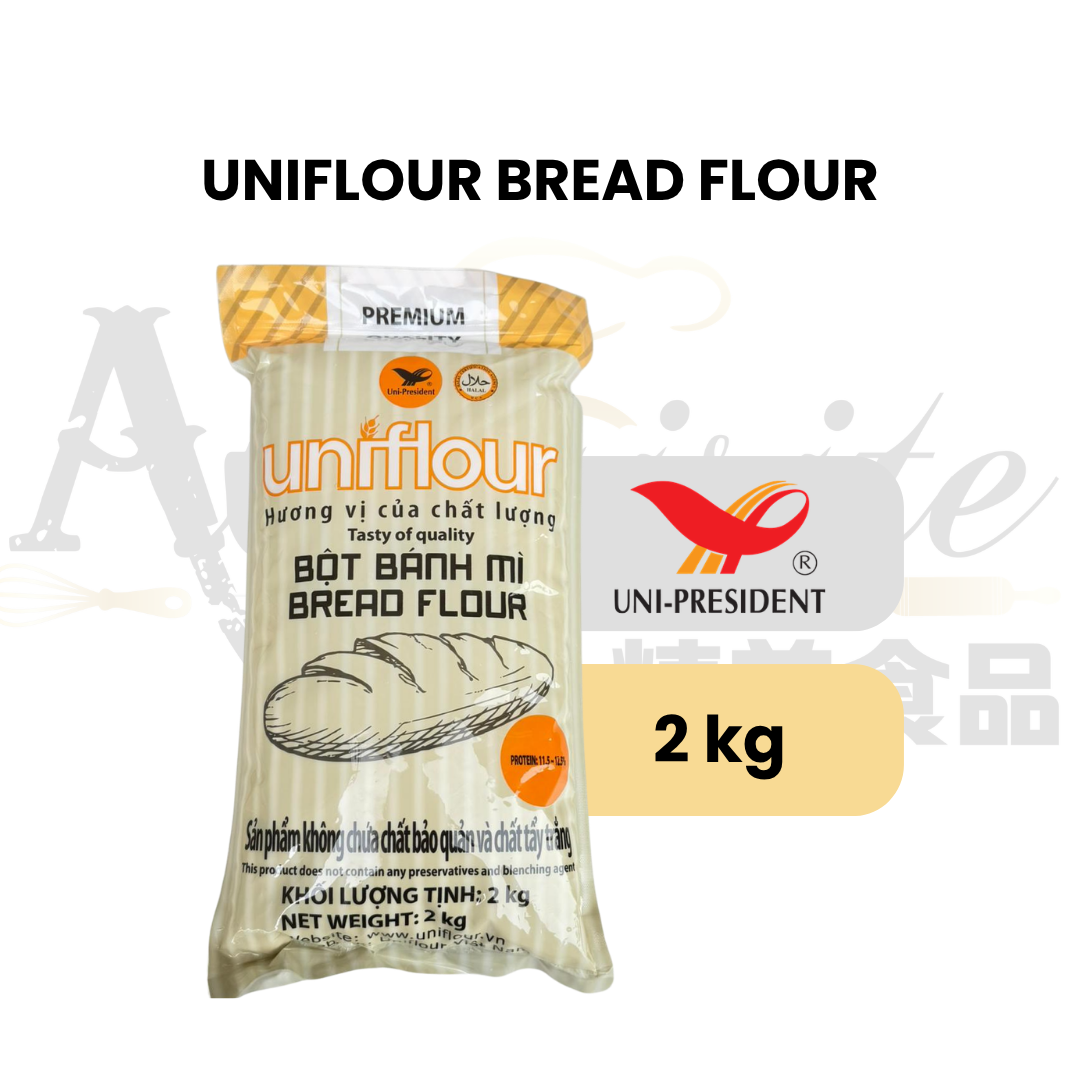 Buy 2 Lescure Unsalted Pastry Butter Sheets 1kg, Get 1 FREE UNIFLOUR Flour