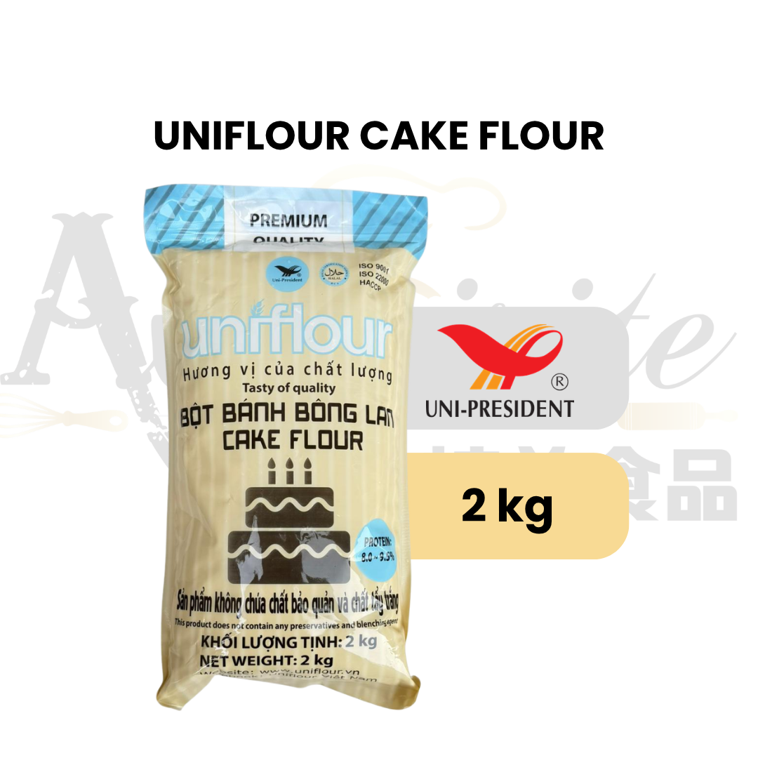 Buy 2 Lescure Unsalted Pastry Butter Sheets 1kg, Get 1 FREE UNIFLOUR Flour