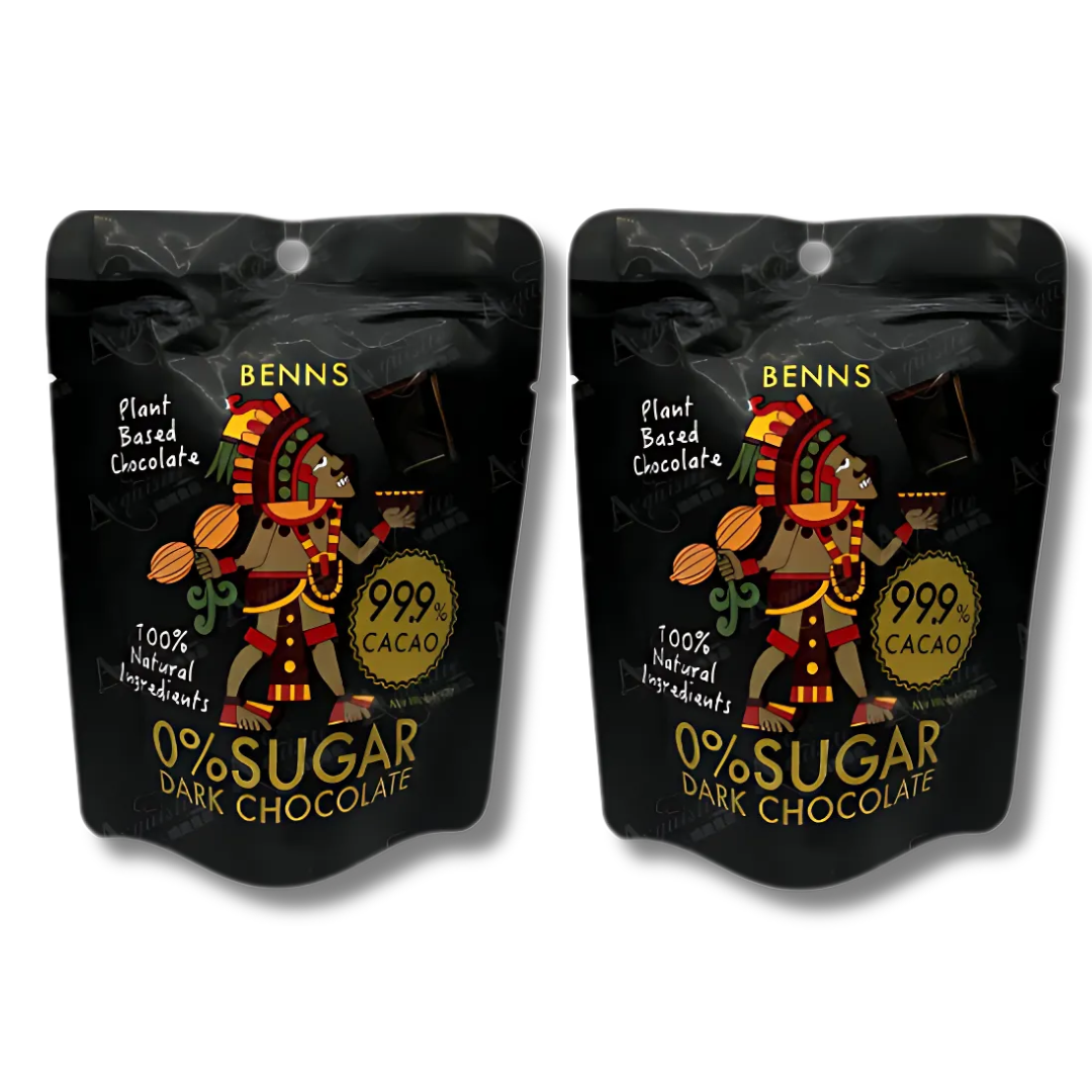 [Bundle of 2] Benns Plant Based Dark Chocolate Snack Bundle 40g x 2