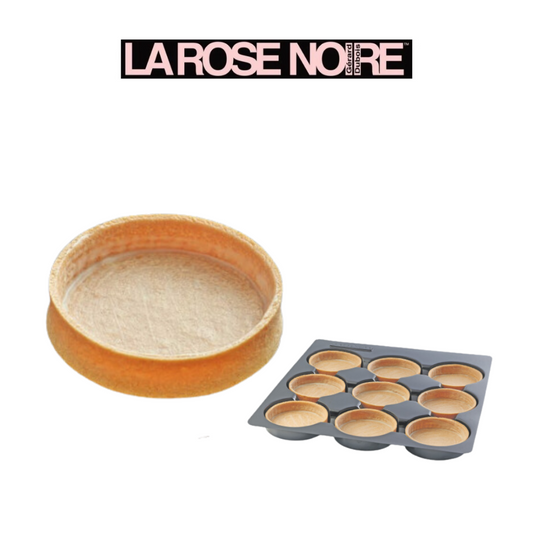 La Rose Noire LRN Vanilla Tart Shells Large Round 81mm