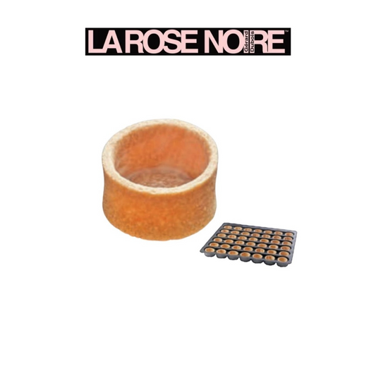 La Rose Noire LRN Vanilla Tart Shells Mini Round 33mm