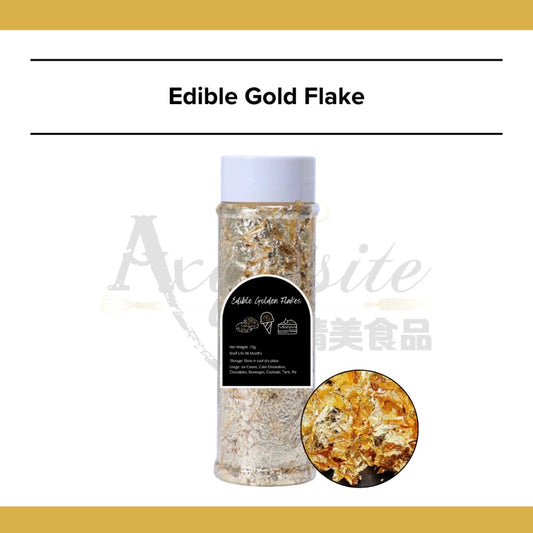 Edible Gold Flakes Baking Decorating| Baking Needs| Axquisite