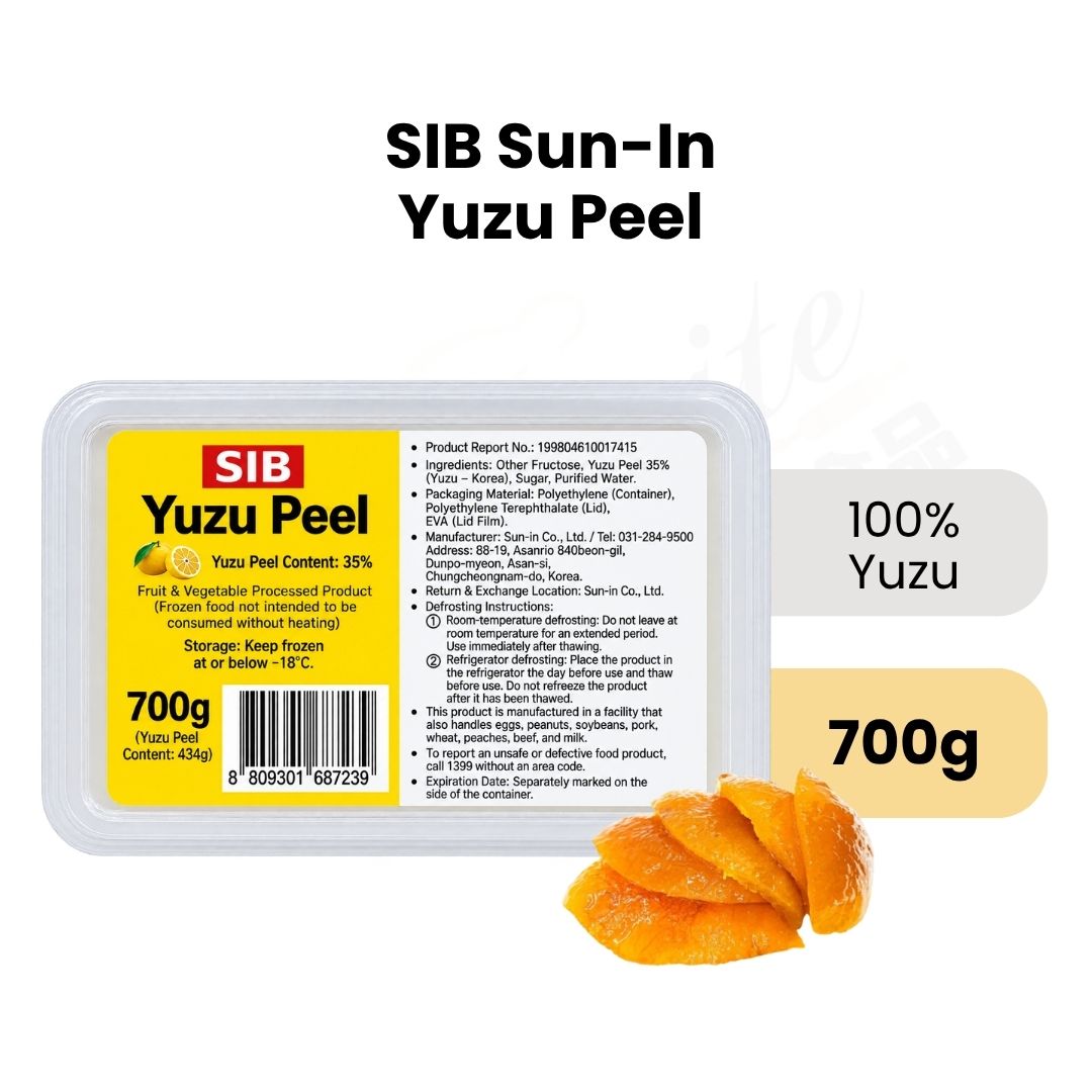 candied yuzu peel, semi candied yuzu peel, frozen semi candied yuzu peel, frozen candied yuzu peel, SIB Sun-In yuzu peel 700g, 45 brix candied yuzu peel, Korean candied yuzu peel, Goheung yuzu peel, Gohung yuzu peel, candied yuzu peel Singapore, wholesale candied yuzu peel Singapore, bulk yuzu peel supplier Singapore, bakery ingredient supplier Singapore, yuzu peel for baking, yuzu peel for panettone, yuzu peel for pandoro
