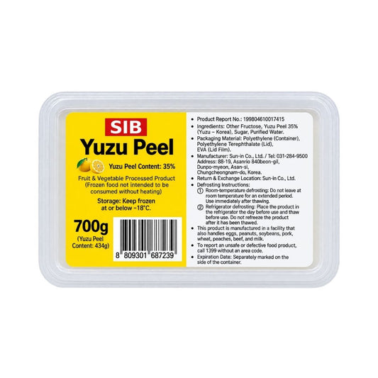 SIB Sun-In Yuzu Peel 700g
