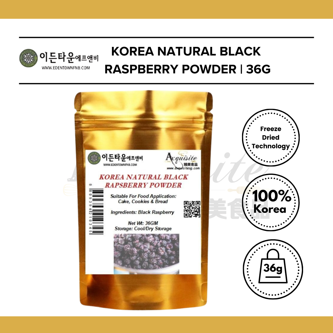 Edentown Korea Natural Black Raspberry Powder 36g/80g/1kg – Axquisite ...