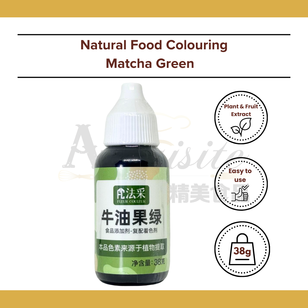 Matcha Colouring In Natural Food Colouring 38g | Matcha Green – Axquisite Pte Ltd