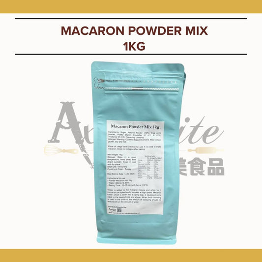 Macaron Powder Mix 1KG| DIY Macaron | Halal |Axquisite