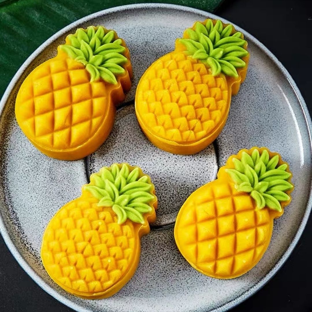 Chinese New Year Pineapple Mould 2pcs 50-65g