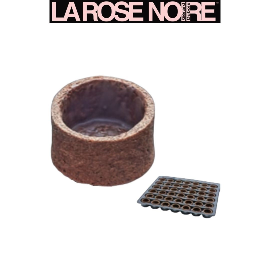 La Rose Noire LRN Chocolate Tart Shells Mini Round 33mm