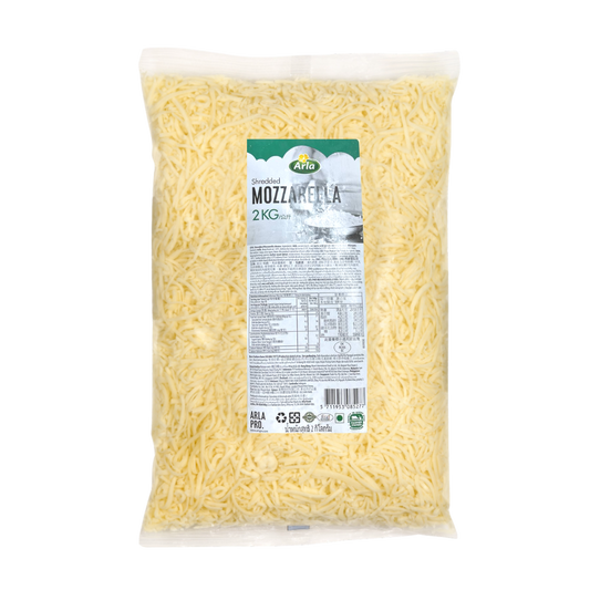 Arla Pro Shredded Mozzarella Cheese 2kg